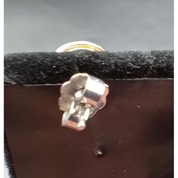 Silverware Earrings Vintage Pair Pierced 1.5 Inch Flower Motif Flatware Jewelry - Picture 7 of 16